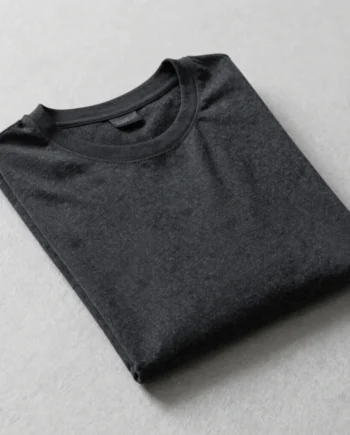 Charcoal Heavyweight Boxy Tee